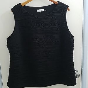 Calvin Klein textured tank top
